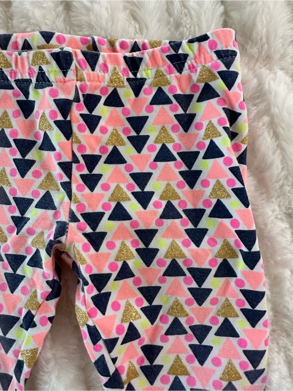 Carter’s Colorful Geometric Style Leggings